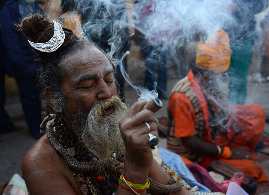 lord shiva smoking weed images hd