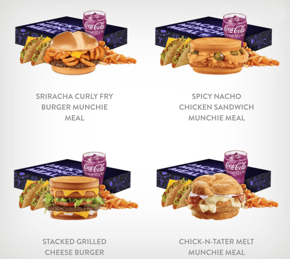 JackInTHeBoxx This fast food chain just released a munchie meal openly dedicated to stoners