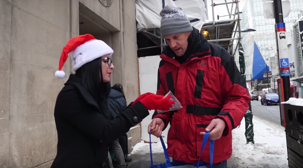 AmyAnonymous Why homeless people in Canada get free weed during the holidays